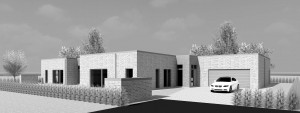 HD Bolig opfører moderne minimalistisk lavenergivilla i Silkeborg